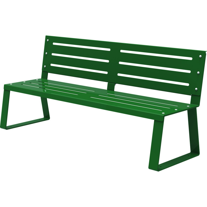 banc et banquette extérieurs acier Ballade