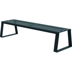 banc et banquette extérieurs acier Ballade