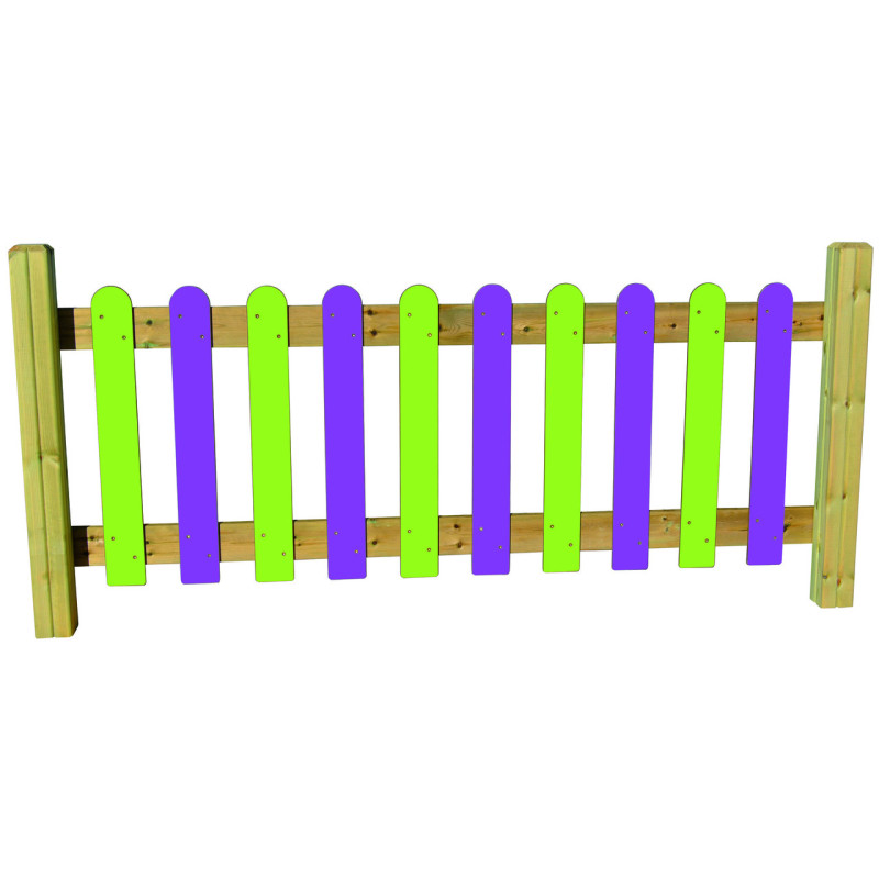 platine de fixation pour clôture bois Verseau