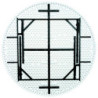 Offre 3 tables polyéthylène rondes Ø 154 cm