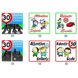 panneau de signalisation Sécurité enfants