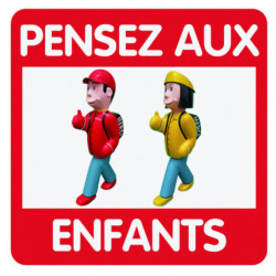 panneau enfants Arthur et Zoé