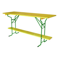 3 tables comptoir pliantes