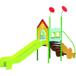 toboggan la Casetta 2 à 10 ans