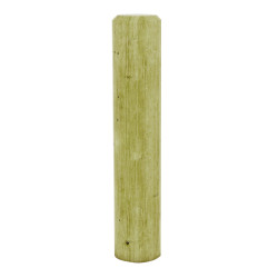 borne voirie bois Ronde fixe