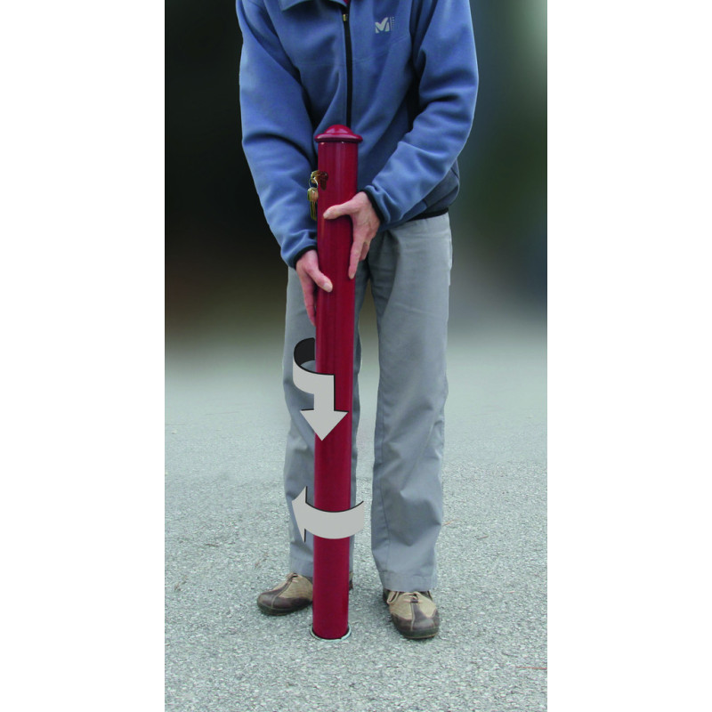 poteau acier amovible Primabloc