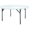 table polyéthylène pliante ronde