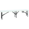 banc polyéthylène pliant 183 cm