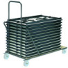 chariot de transport tables pliantes