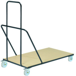 chariot de transport tables pliantes