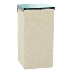 poubelle en béton Bac Papier