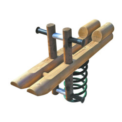 jeu sur ressort Bois 2 à 8 ans