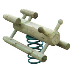 jeu sur ressort Bois 2 à 8 ans
