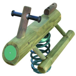 jeu sur ressort Bois 2 à 8 ans