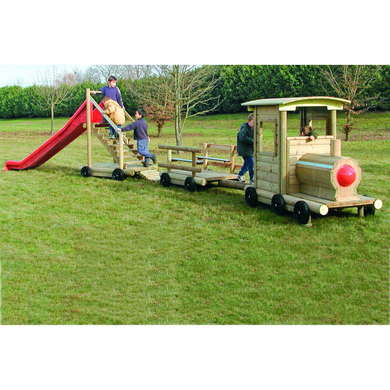 train en Bois 2 à 8 ans