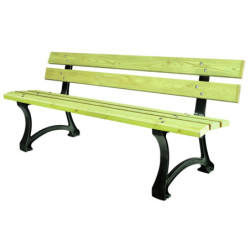 banc extérieur Mont Blanc...