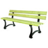 banc extérieur Mont Blanc en pin