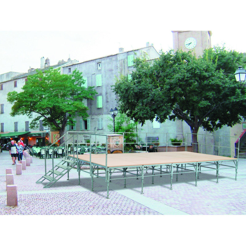 podium de spectacle modulable 122/122