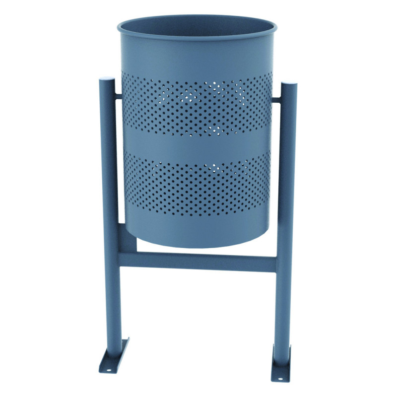corbeille acier basculante Le Touquet