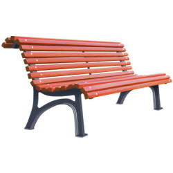 banc urbain bois Plaza Réal