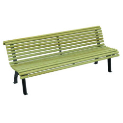 banc urbain bois Plaza Réal