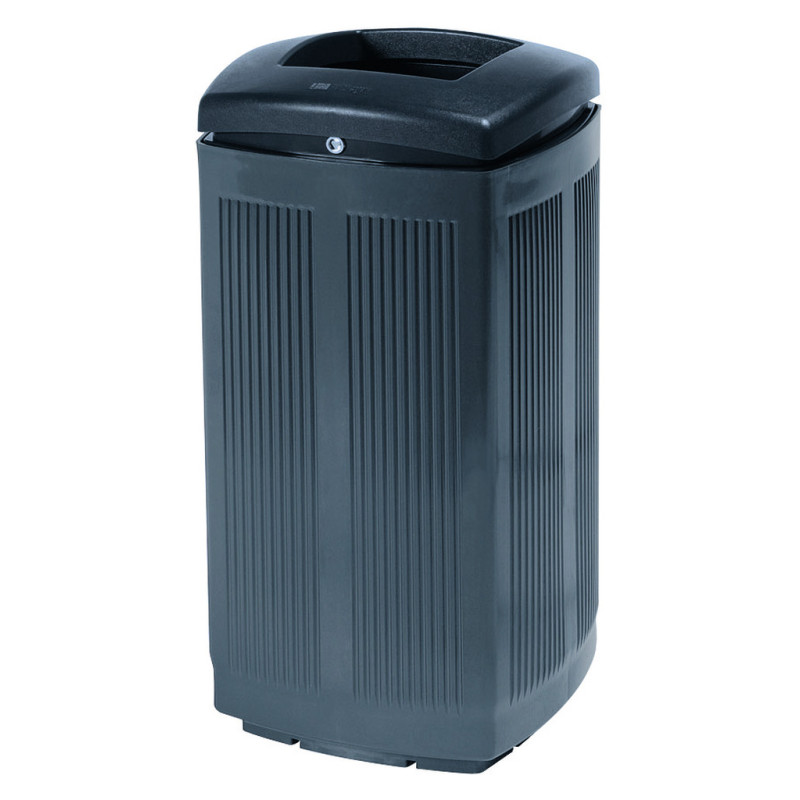 poubelle extérieure plastique Colmar