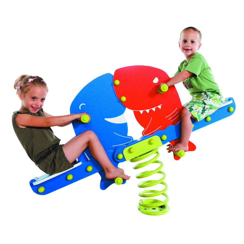 jeu sur ressort Requin 3 à 12 ans