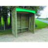 abribus bois Alpin L. 200 ou 300 cm
