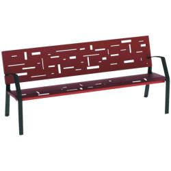 banc urbain acier Abstract