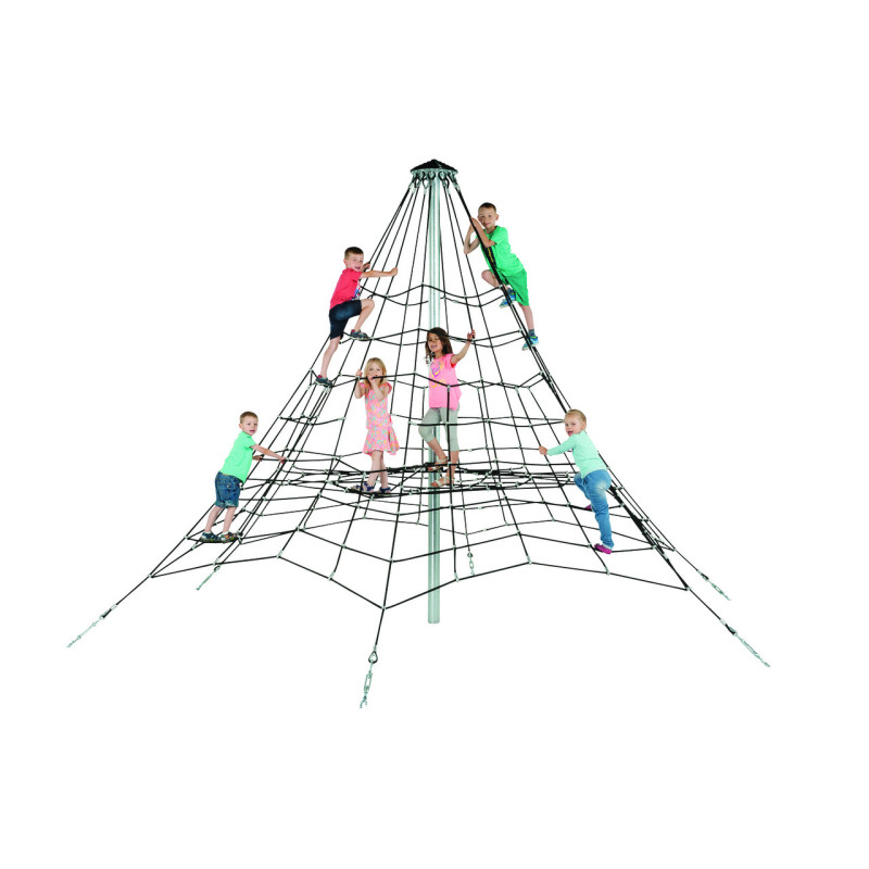 pyramide à grimper H. 359 cm 3 à 14 ans