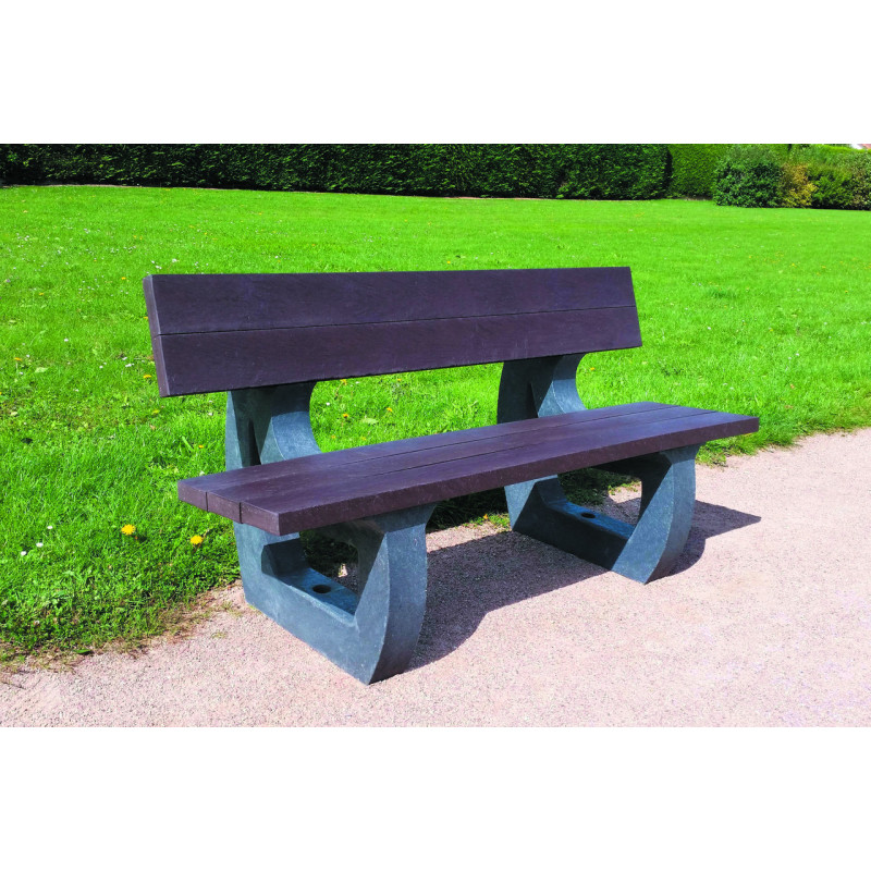banc et banquette Parc Éco recyclé