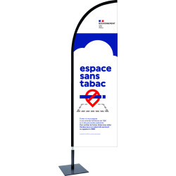 Voile plume "espace sans...