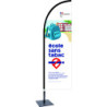 Voile plume "espace sans tabac"