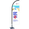 Voile plume "espace sans tabac"