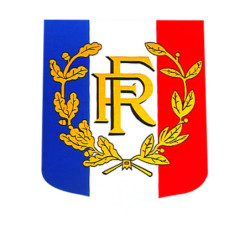 Modèle tricolore + R.F. + palmes