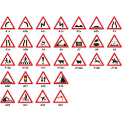 panneaux routiers Type A -...