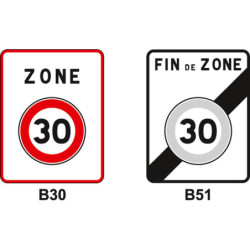 panneaux routiers Type B -...