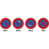 panneaux routiers Type B - Stationnement