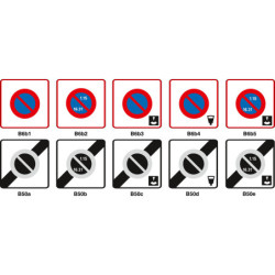 panneaux routiers Type B -...