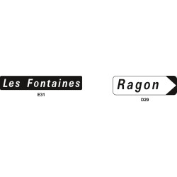 micro-signalisation Hameau...