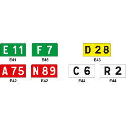 Cartouche de signalisation...