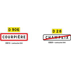 panneaux routiers Type EB -...