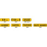 panonceaux de chantier Type KM