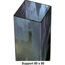 support en acier galvanisé