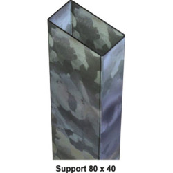 support en acier galvanisé