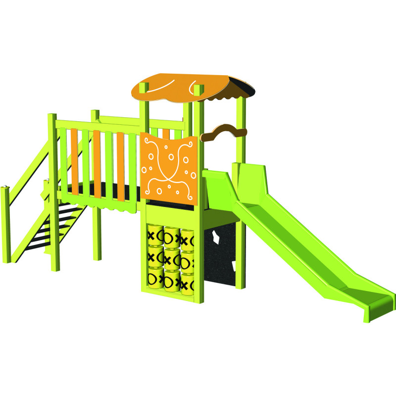 structure toboggan Hiélo Aluminium 2 à 7 ans