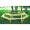 banc tour d'arbre Soleil