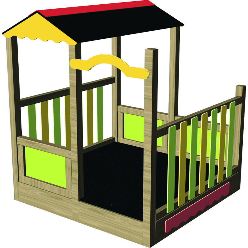 cabane jeu enfant Cabanon 2 à 7 ans