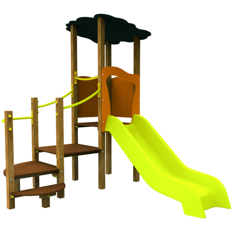 tour aire de loisirs Tourelle Nansa 1 à 6 ans