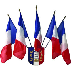 porte-drapeau Écusson...